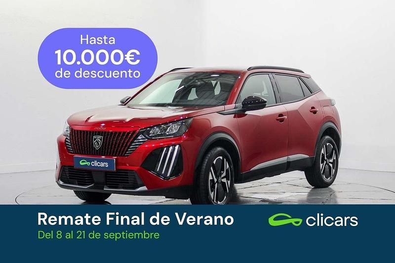 Rojo Usado 2024 Peugeot 2008 Allure SUV | 15.890 € (Buen precio) - Imagen 1/4