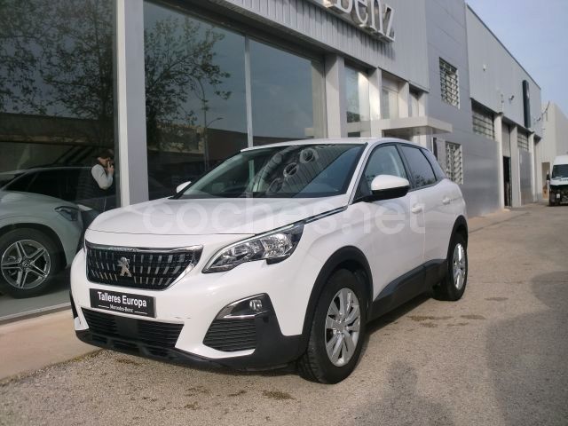 Blanco Usado 2017 Peugeot 3008 Active SUV | 15.500 € (Un poco caro) - Imagen 1/4