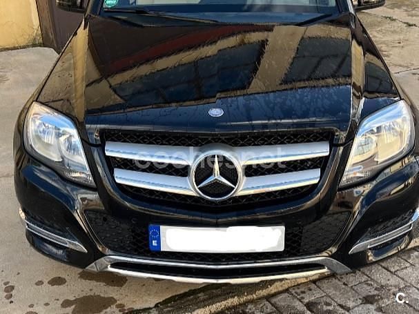 Usado Mercedes GLK220 170 CV (125 kW) 2015 Negro SUV