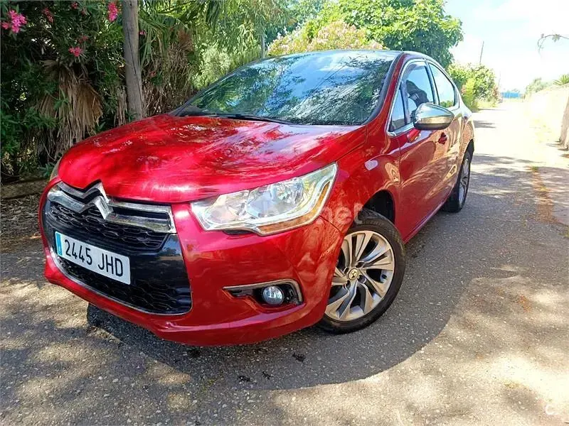 Usado Citroën DS4 Style 114 CV (83 kW) 2014 Rojo Utilitario