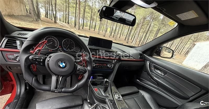 Usado BMW 320 Luxury Line 184 CV (135 kW) 2012 Rojo Berlina
