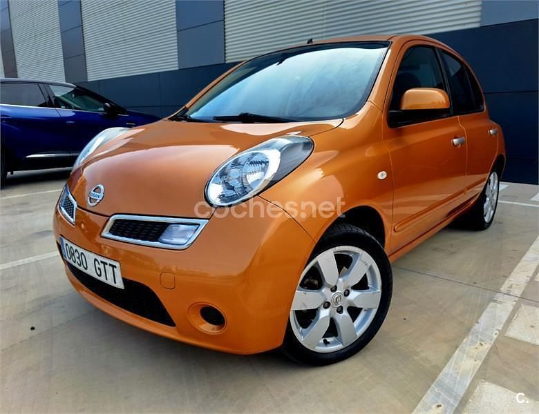Naranja Usado 2010 Nissan Micra Acenta+ Utilitario | 4000 € (Buen precio) - Imagen 1/4