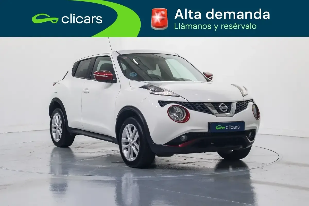 Usado Nissan Juke N-TEC 115 CV (84 kW) 2015 Blanco SUV