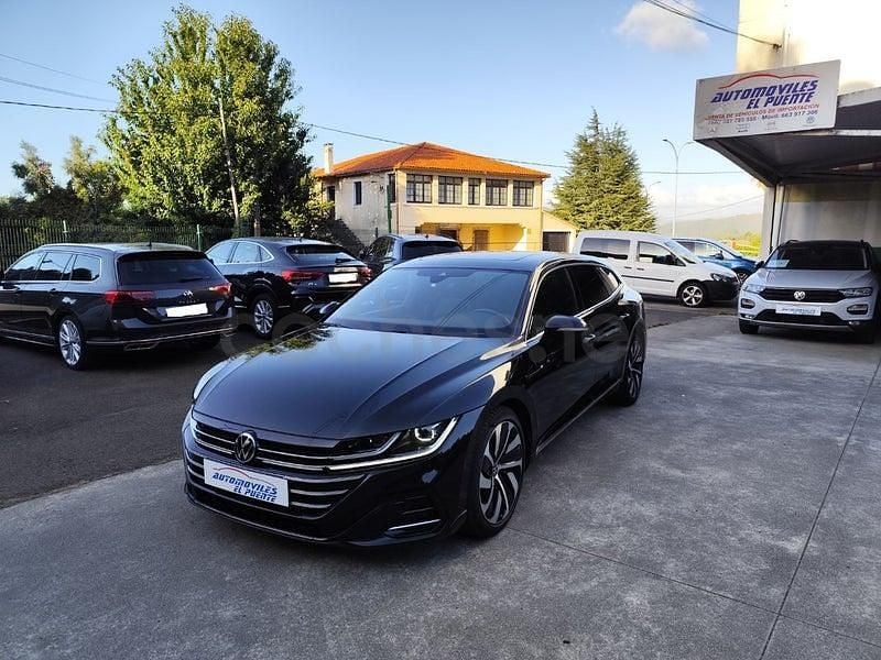 Usado VW Arteon R-line 150 CV (110 kW) 2023 Negro Familiar
