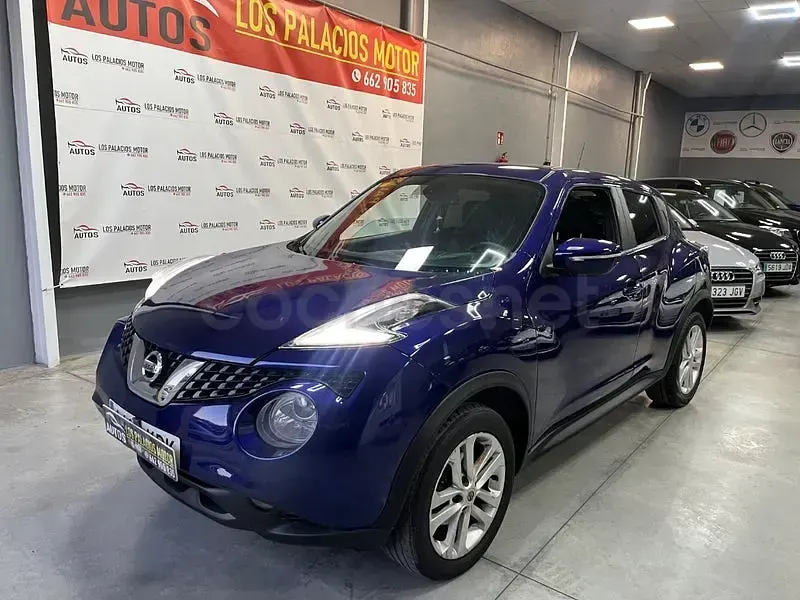 Usado Nissan Juke Acenta 110 CV (80 kW) 2018 Azul SUV