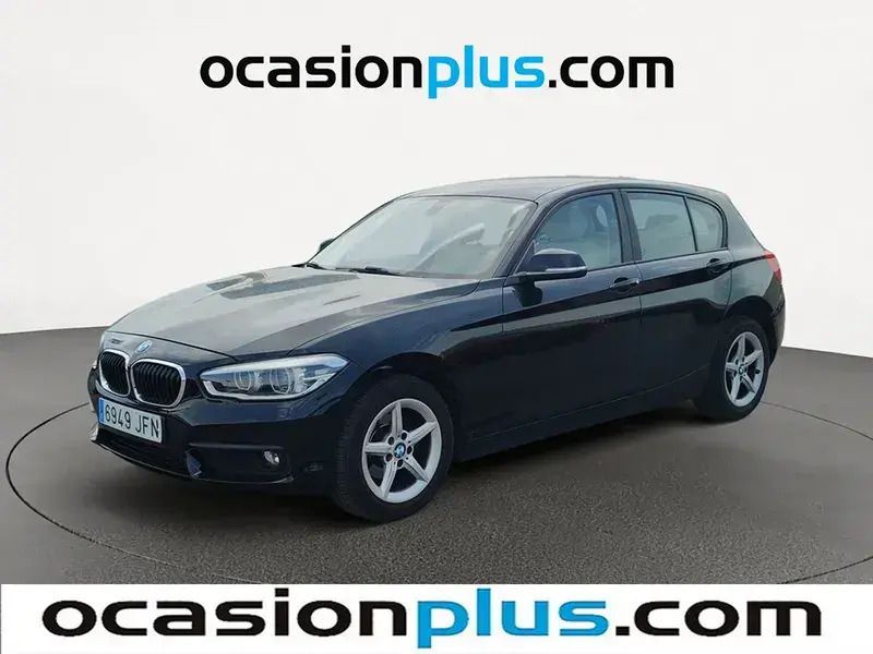 Negro Usado 2015 BMW 116 Utilitario | 13.400 € (Precio justo) - Imagen 1/4