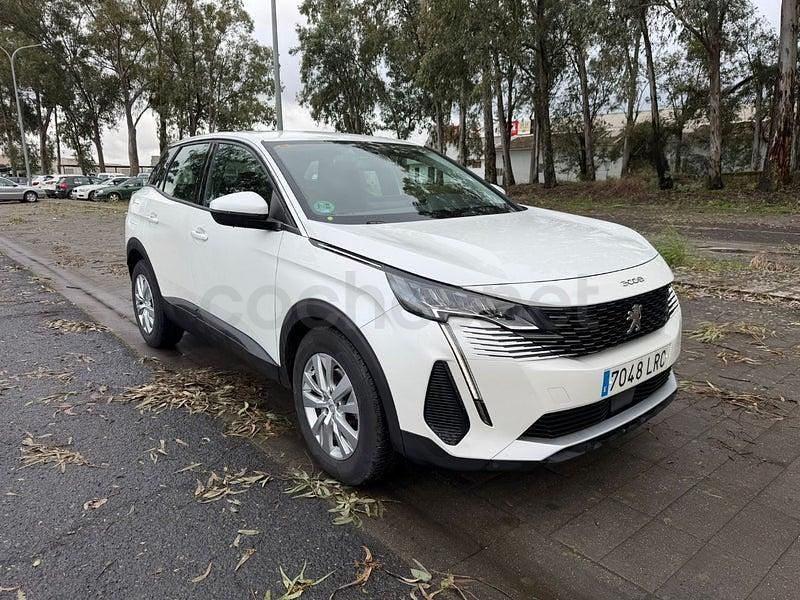 Usado Peugeot 3008 Active 130 CV (95 kW) 2021 Blanco SUV
