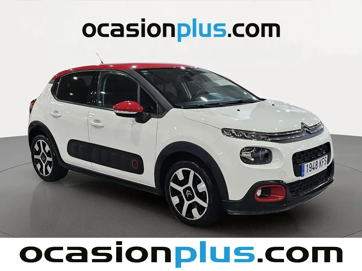 Usado Citroën C3 PureTech 110 CV (80 kW) 2017 Blanco Utilitario