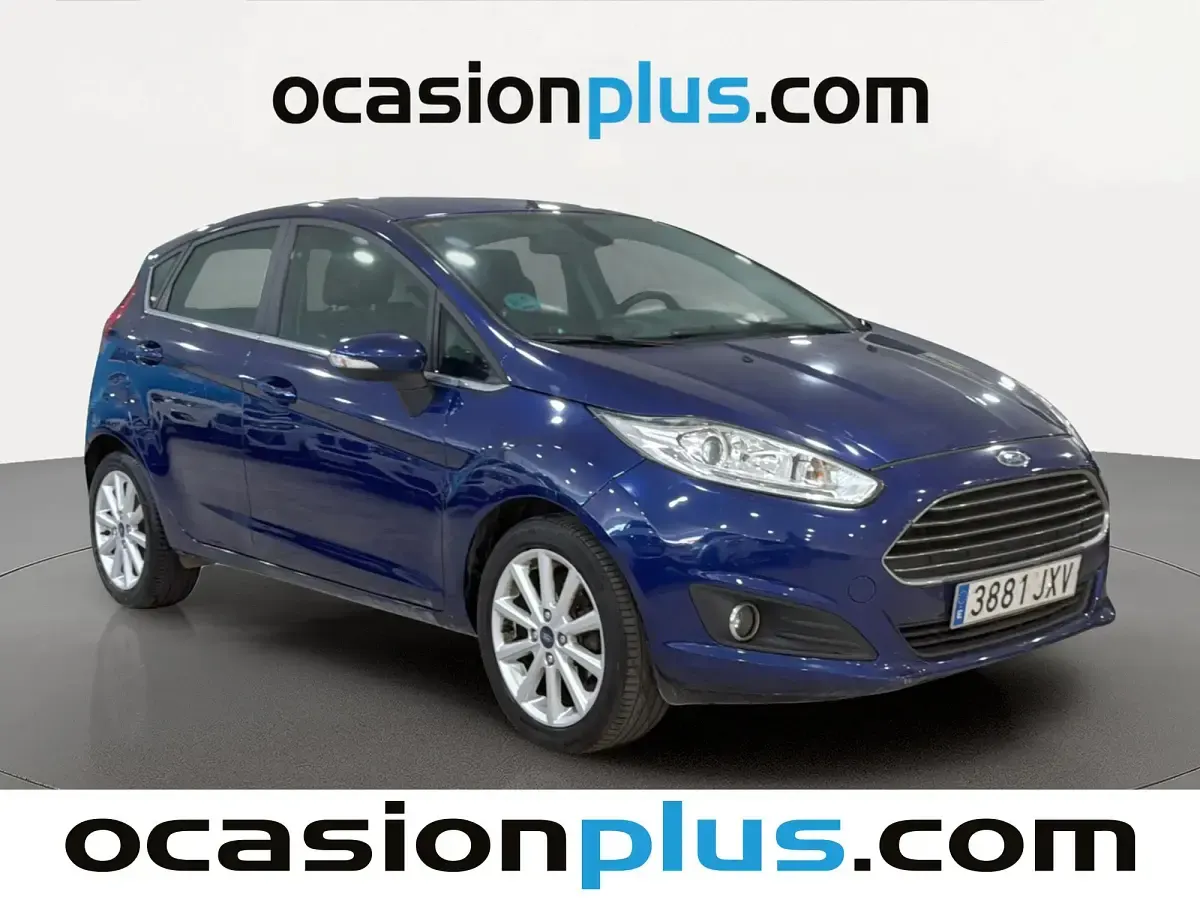 Usado Ford Fiesta Titanium 101 CV (74 kW) 2017 Azul Utilitario