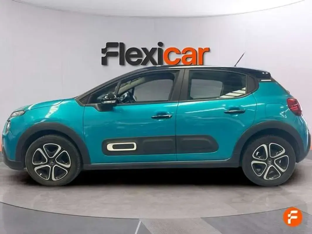 Usado Citroën C3 Feel 83 CV (61 kW) 2022 Azul Utilitario
