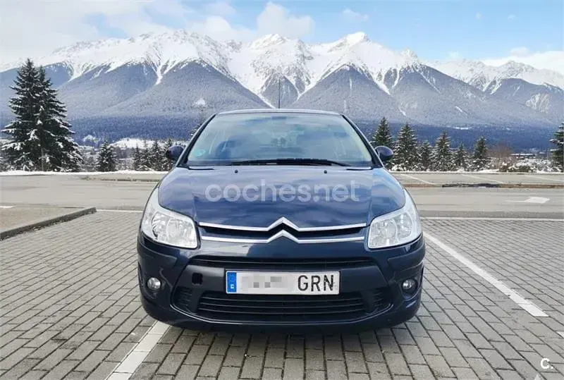 Käytetty Citroën C4 Exclusive 110 HP (80 kW) 2008 Sininen Sedan