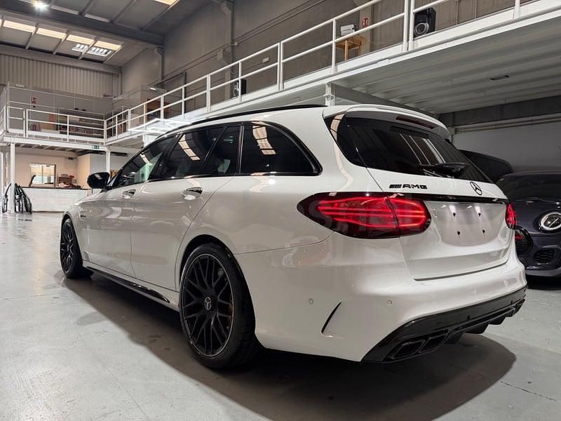 Usado Mercedes C63S AMG 510 CV (375 kW) 2016 Blanco Familiar