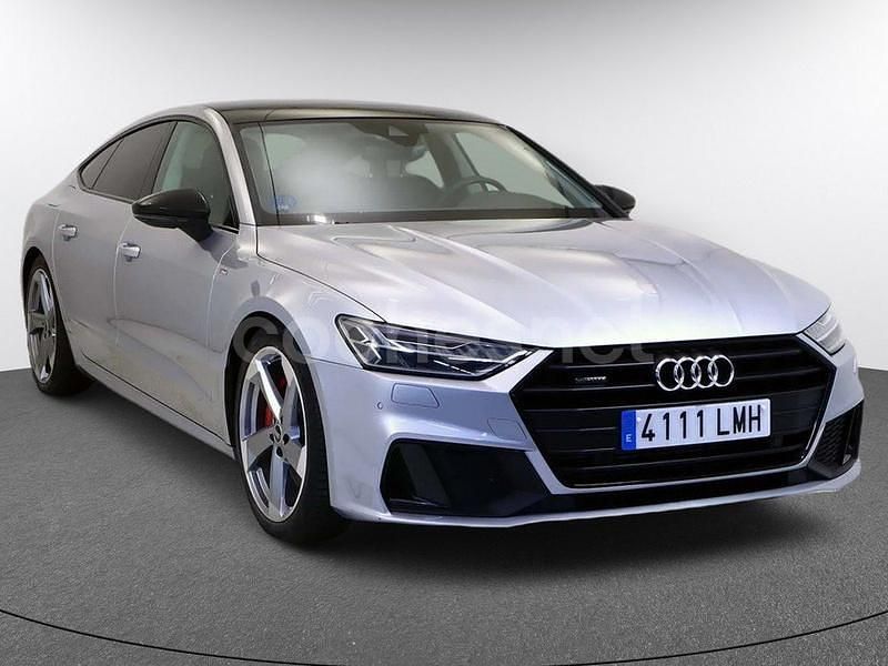 Usado Audi A7 Ambiente 367 CV (269 kW) 2021 Plateado Berlina