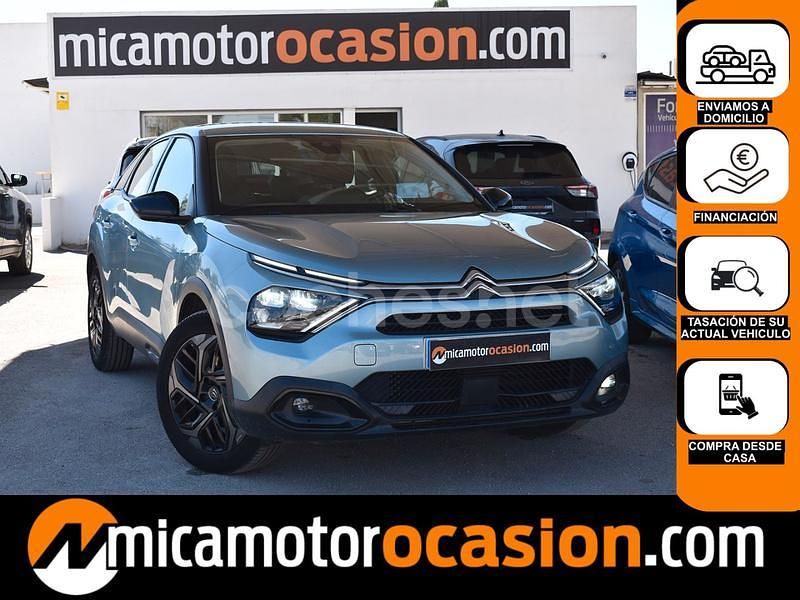 Azul Usado 2021 Citroën C4 PureTech Berlina | 16.990 € (Precio justo) - Imagen 1/4