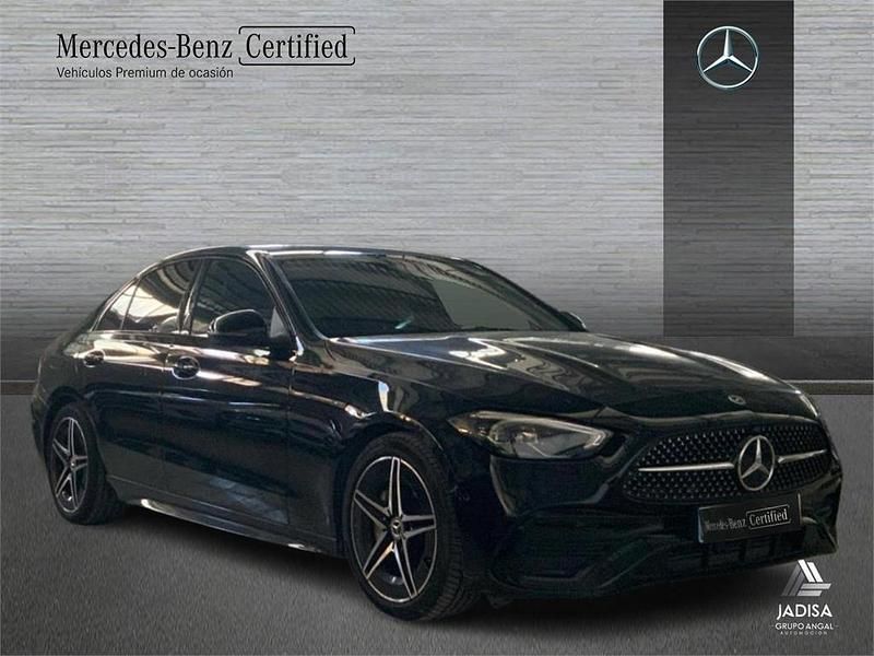 Usado Mercedes C200 AMG line 163 CV (119 kW) 2024 Negro Berlina