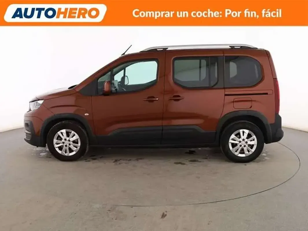 Usado Peugeot Rifter Allure 110 CV (80 kW) 2018 Marrón Monovolumen