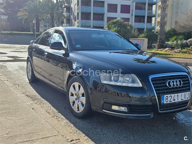 Usado Audi A6 190 CV (139 kW) 2010 Negro Berlina