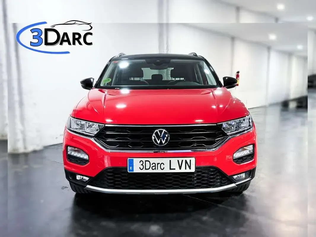 Usado VW T-Roc Advance 150 CV (110 kW) 2021 Rojo SUV