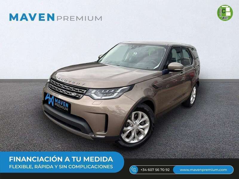 Amarillo Usado 2018 Land Rover Discovery 5 S SUV | 23.500 € (Precio justo) - Imagen 1/4