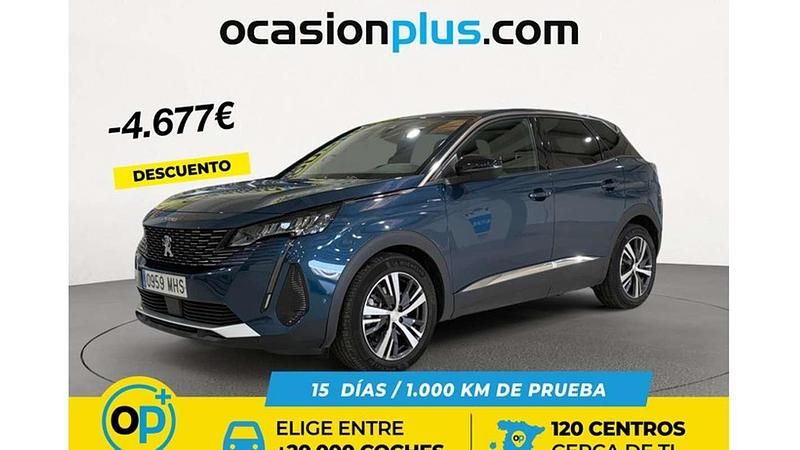 Usado Peugeot 3008 Allure 156 CV (114 kW) 2023 Azul Monovolumen
