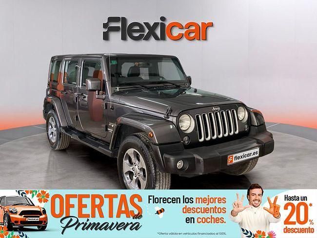 Usado Jeep Wrangler Sahara 200 CV (147 kW) 2017 Gris SUV
