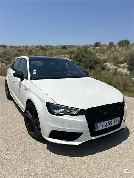 Usado Audi A3 Ambition 150 CV (110 kW) 2013 Blanco Berlina