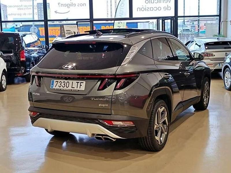 Usado Hyundai Tucson Style 265 CV (194 kW) 2021 Gris SUV