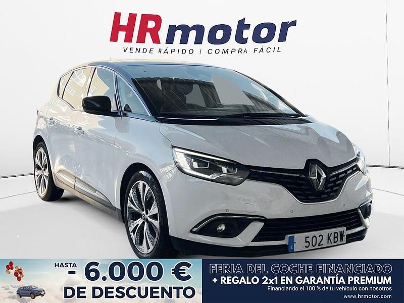 Blanco Usado 2017 Renault Scénic IV Intens Monovolumen | 15.050 € (Precio justo) - Imagen 1/4