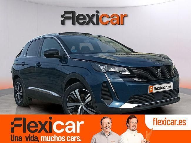 Azul Usado 2021 Peugeot 3008 GT SUV | 20.990 € (Caro) - Imagen 1/4