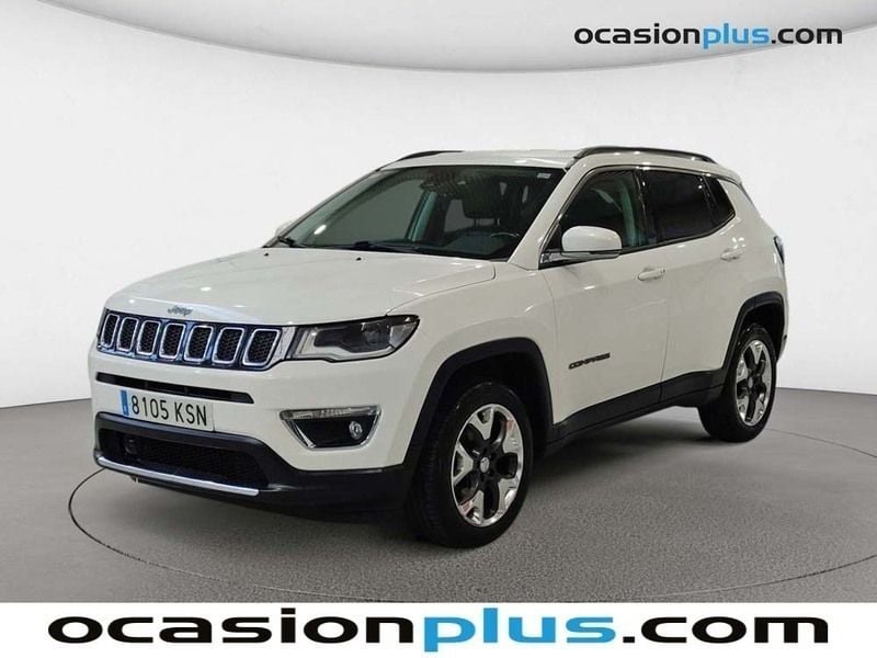 Blanco Usado 2018 Jeep Compass Limited SUV | 16.446 € (Buen precio) - Imagen 1/4