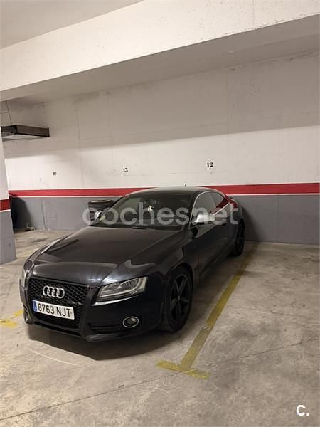 Usado Audi A5 190 CV (139 kW) 2008 Negro Coupe