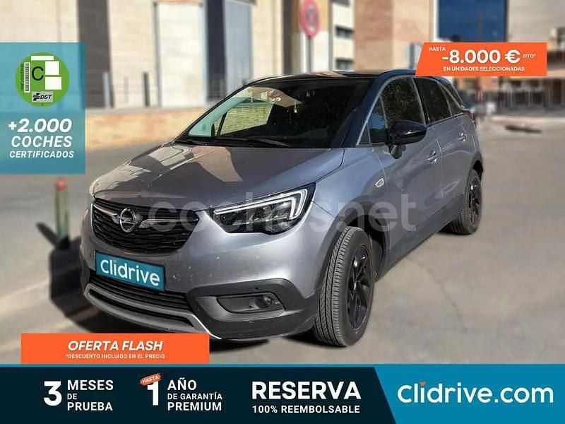 Gris / plata Usado 2020 Opel Crossland X Edition SUV | 9990 € (Super precio) - Imagen 1/3