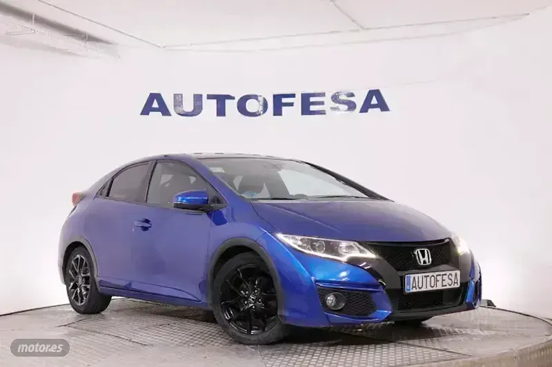 Usado Honda Civic Sport 140 CV (102 kW) 2016 Azul/negra