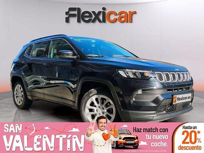 Negro Usado 2021 Jeep Compass Limited SUV | 19.290 € (Precio justo) - Imagen 1/4