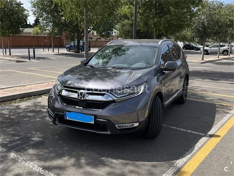 Gris / plata Usado 2021 Honda CR-V Lifestyle SUV | 28.500 € (Precio justo) - Imagen 1/4