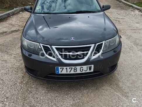 Gris / plata Usado 2008 Saab 9-3 Aero Berlina | 3333 € (Precio justo) - Imagen 1/4