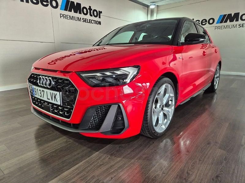Usado Audi A1 Sportback S-Line 95 CV (69 kW) 2022 Rojo Utilitario