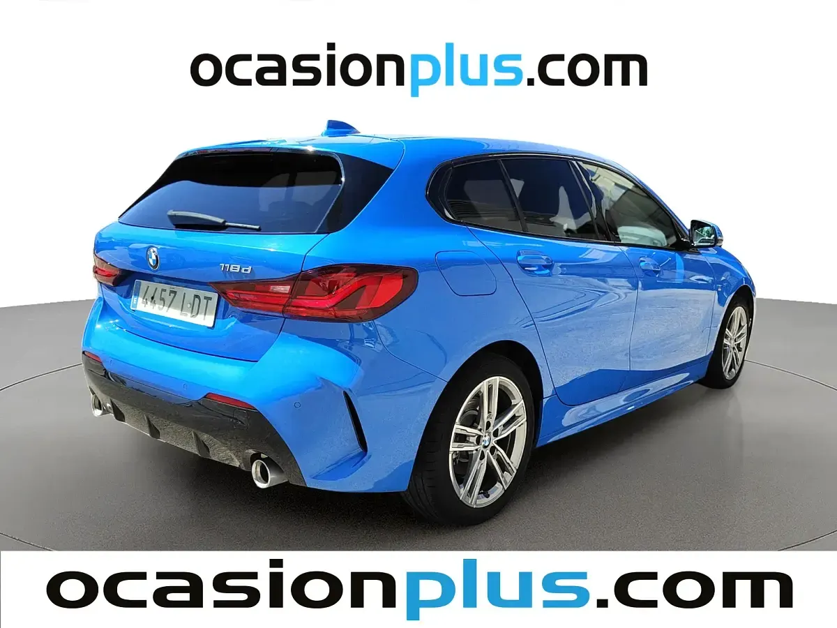 Usado BMW 118 150 CV (110 kW) 2020 Azul Utilitario