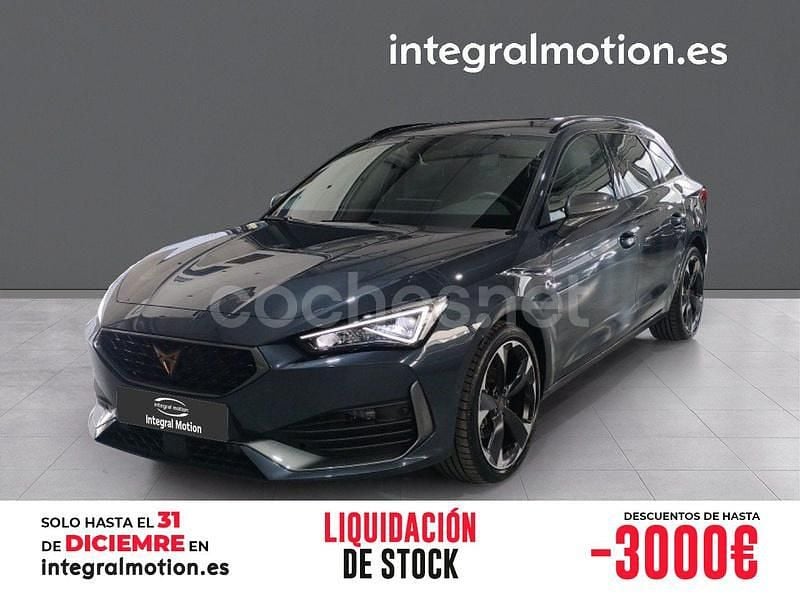 Gris Usado 2024 Cupra Leon Familiar | 27.500 € (Precio justo) - Imagen 1/4