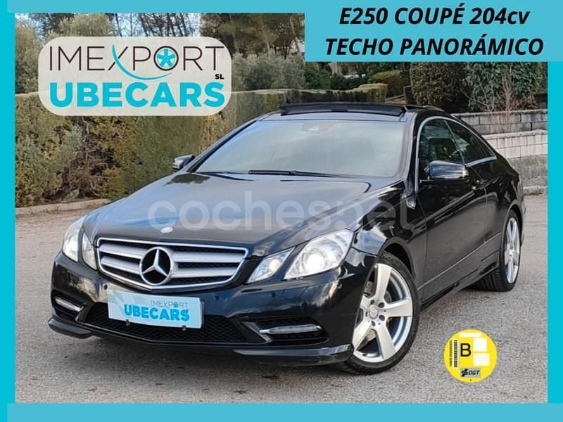 Negro Usado 2013 Mercedes E250 Coupe | 15.900 € (Buen precio) - Imagen 1/4