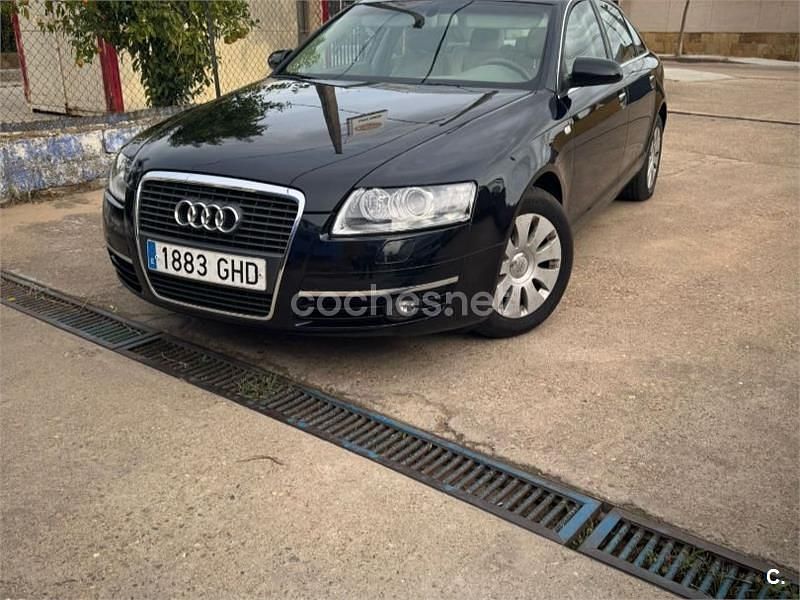 Negro Usado 2009 Audi A6 Berlina | 10.900 € (Un poco caro) - Imagen 1/4