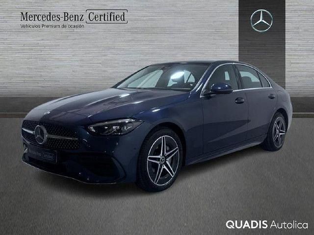 Usado Mercedes C300e AMG line 313 CV (230 kW) 2024 Azul sodalita