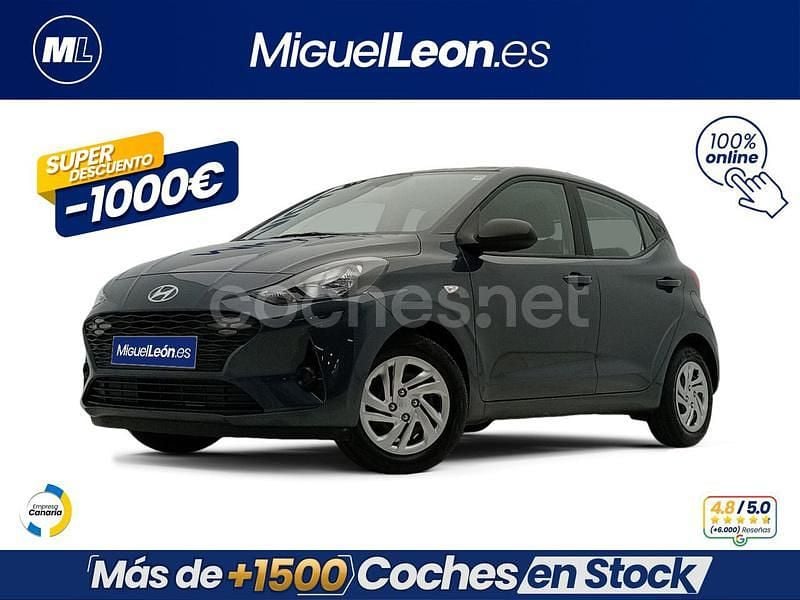 Gris Usado 2024 Hyundai i10 Utilitario | 13.985 € (Precio justo) - Imagen 1/3