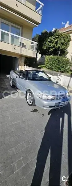 Usado Saab 9-3 130 CV (95 kW) 1998 Gris / plata Descapotable
