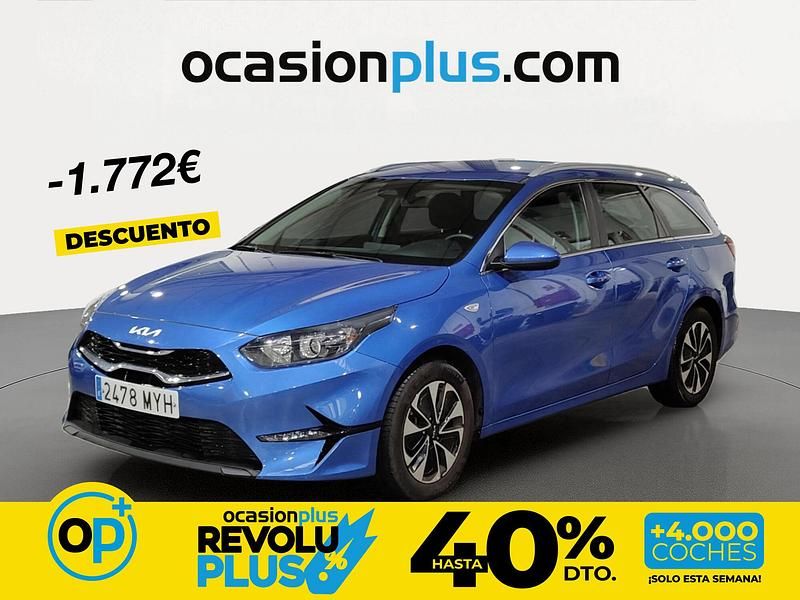 Usado Kia Ceed 100 CV (73 kW) 2025 Azul Utilitario