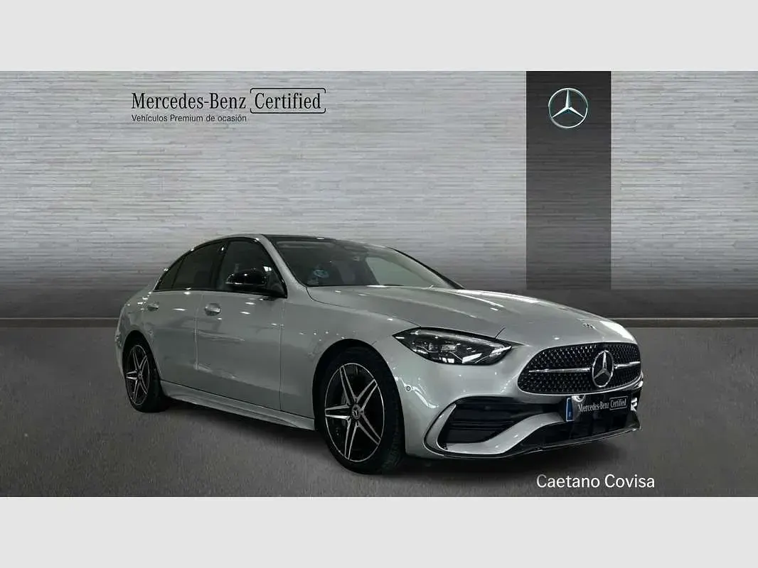 Usado Mercedes C200 163 CV (119 kW) 2025 Plateado Berlina