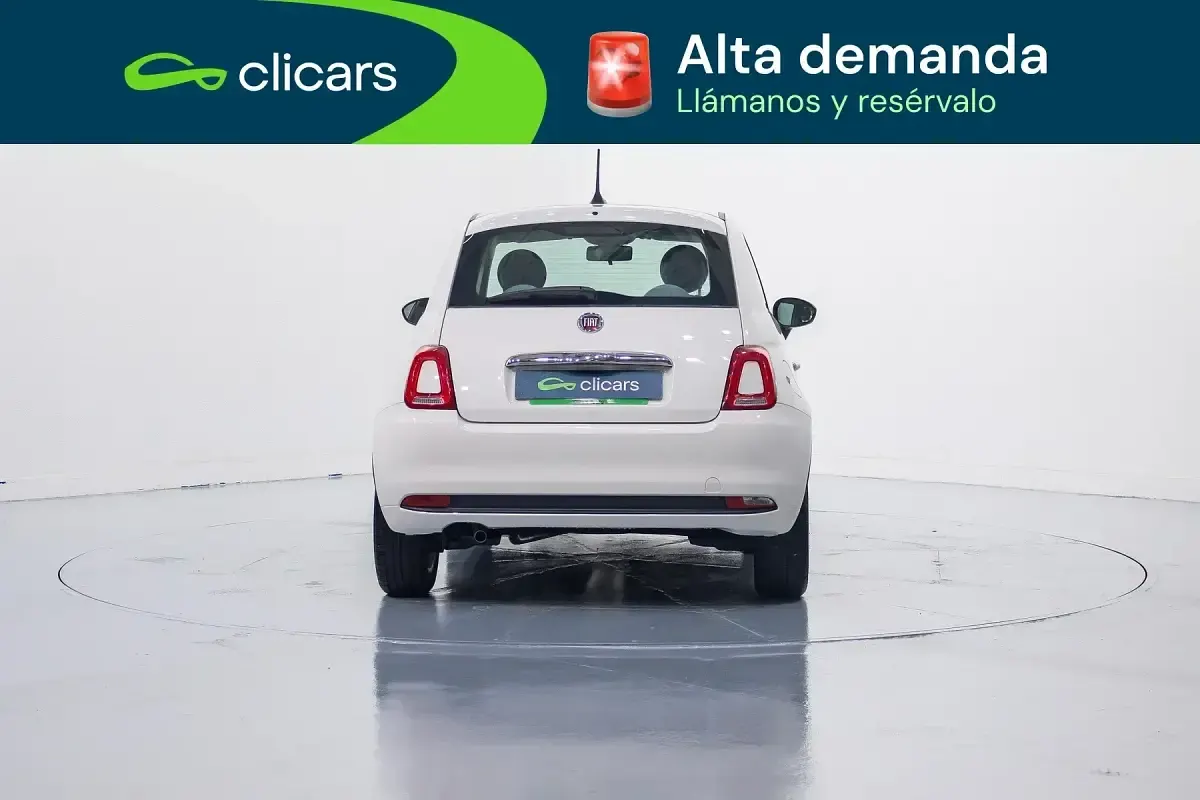 Usado Fiat 500 S 85 CV (62 kW) 2016 Blanco Berlina