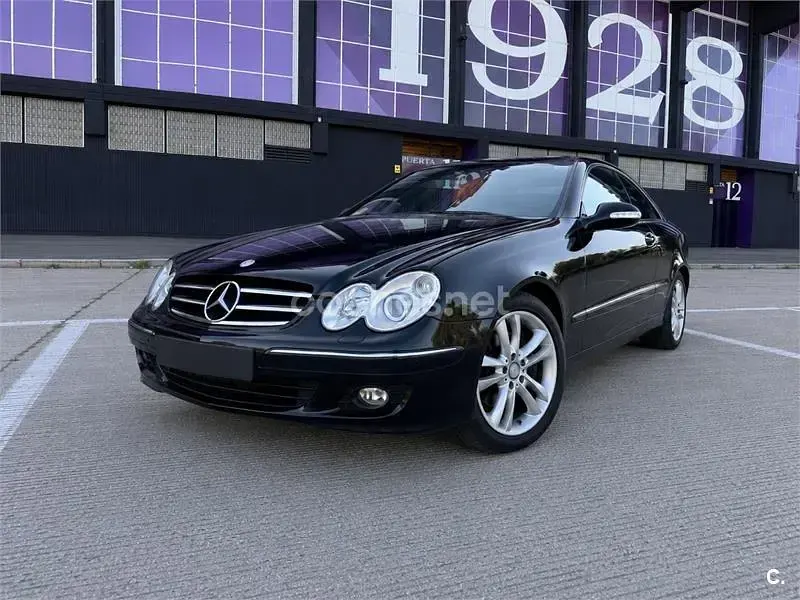 Usado Mercedes CLK320 Avantgarde 224 CV (164 kW) 2008 Negro Coupe