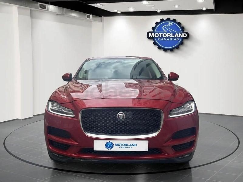 Usado Jaguar F-Pace Prestige 180 CV (132 kW) 2019 Granate SUV