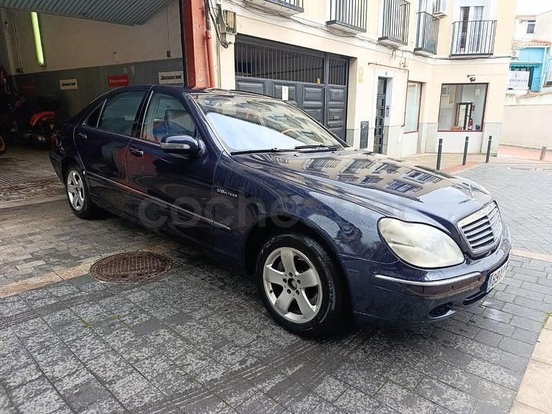 Usado Mercedes S400 250 CV (183 kW) 2001 Azul Berlina